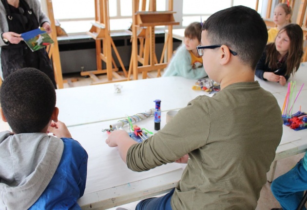 Grafiek en schilderatelier 8-12 jaar