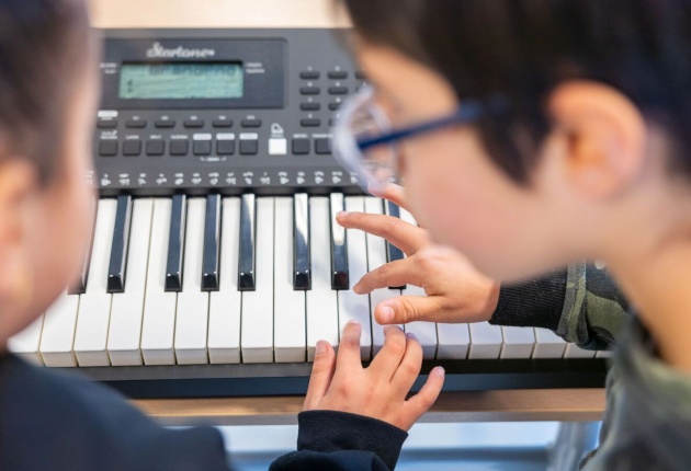 Wijkcultuurschool keyboard