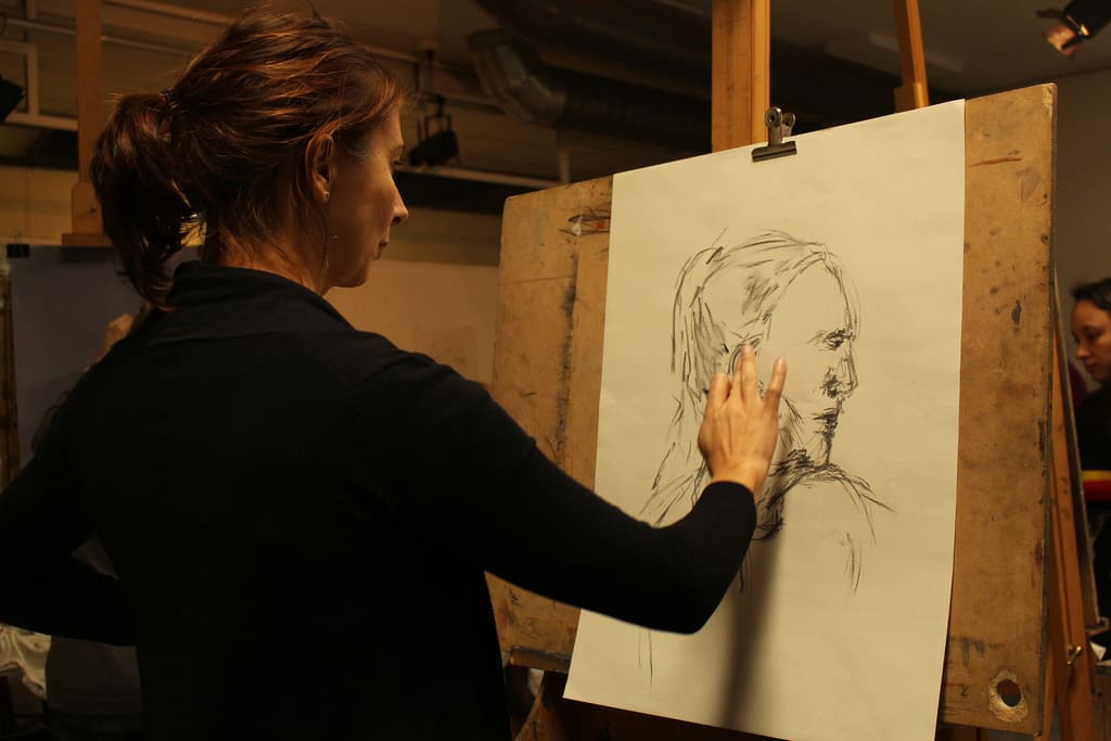 Leraren dag seksueel talent Model- en portrettekenen en schilderen | SKVR, The Creative Network