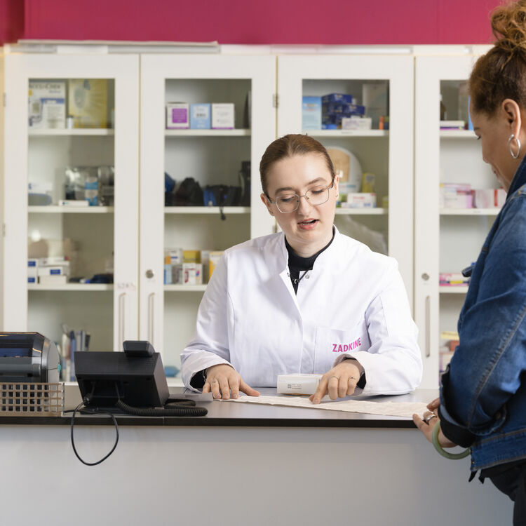 Zadkine apothekersassist in rollenspel