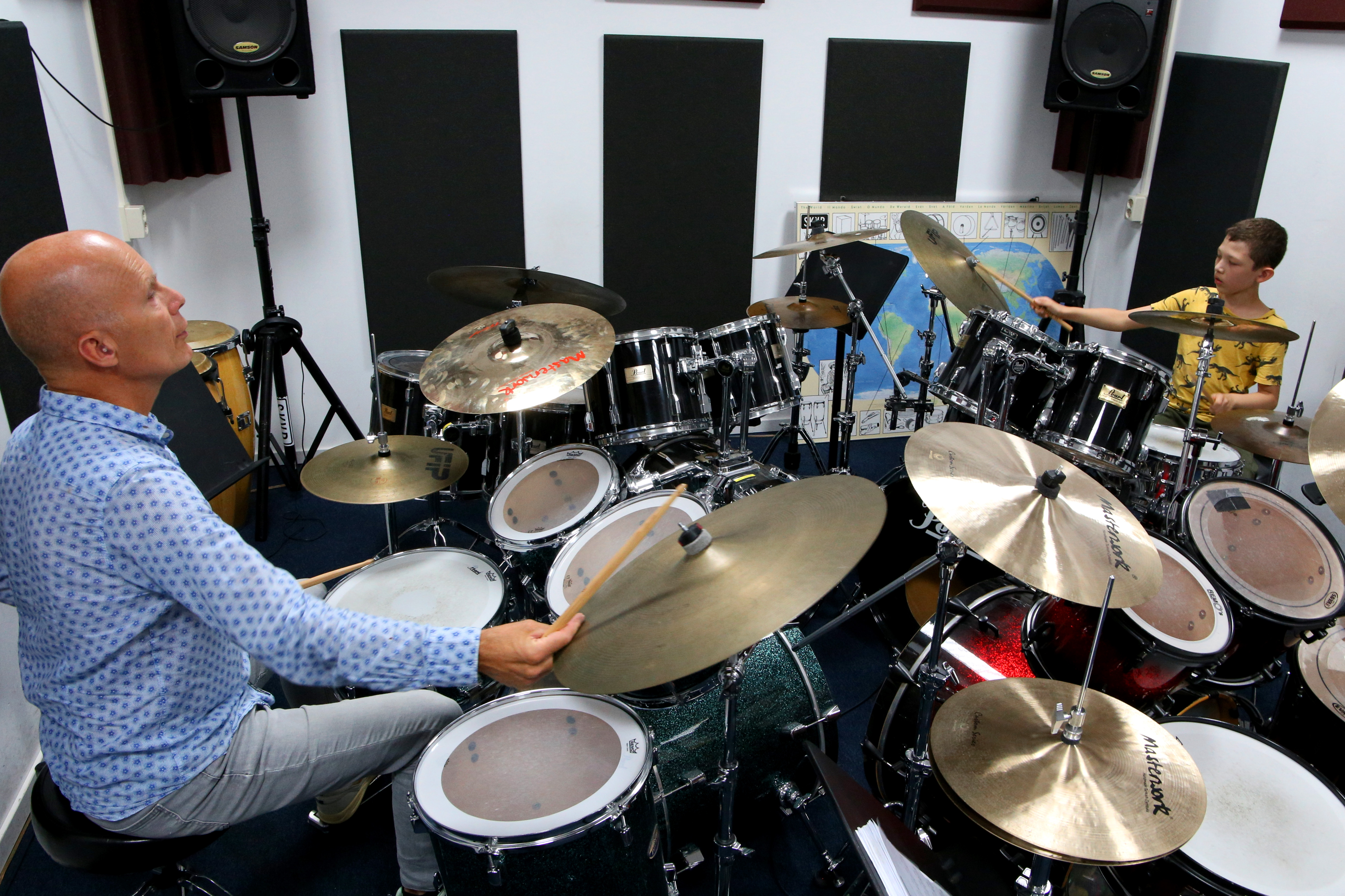 Jayce heeft drumles