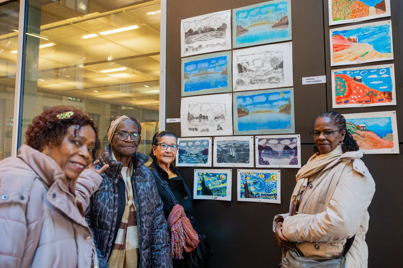 deelnemers tentoonstelling schilder je mee