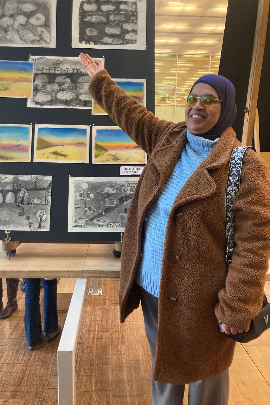 Wahida: 'Mijn werk hangt in een museum'