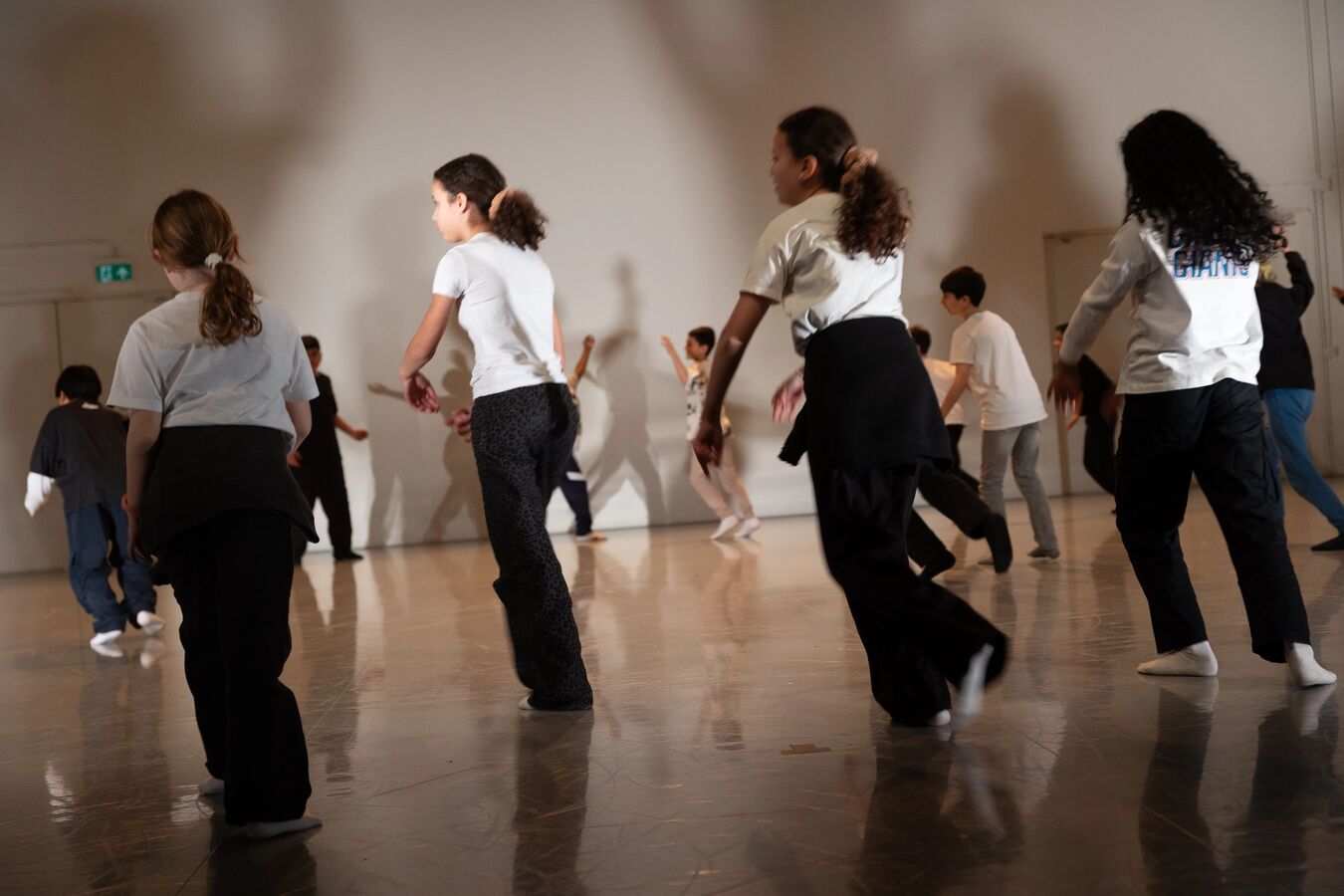 Leerlingen Jan Prins School dansen