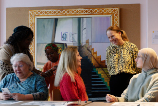 Bezoek burgemeester Carola Schouten