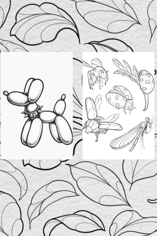 Voorbeelden blackwork 