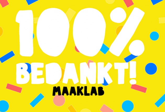 Crowdfunding voor het Maaklab 100% geslaagd