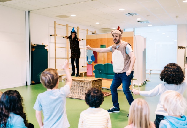 Kindervoorstelling Schouwburgplein