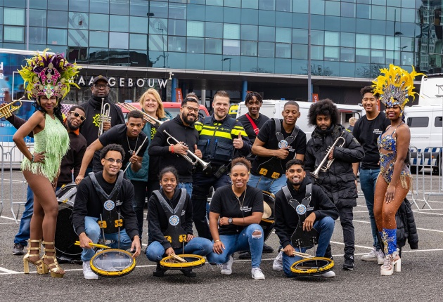 Brassband met Politie Rotterdam