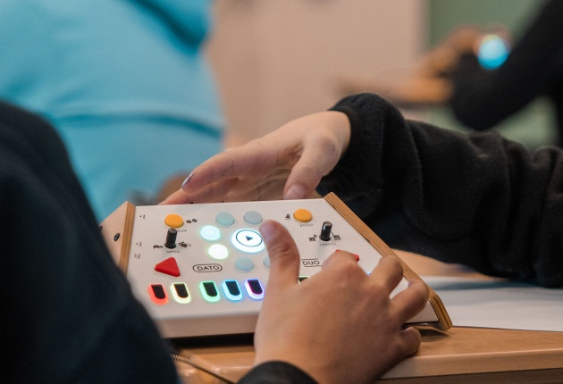 Muziek en technologie les