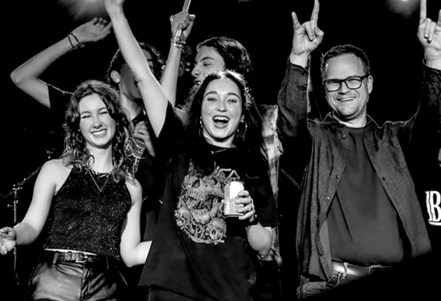 Cursisten van Rock Central