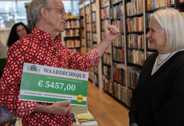 Support Ons cheque de Boekensteun Han