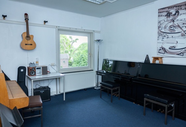 Muziekruimte in SKVR Ringdijk