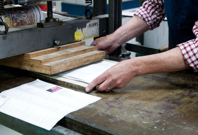 de drie druktechnieken