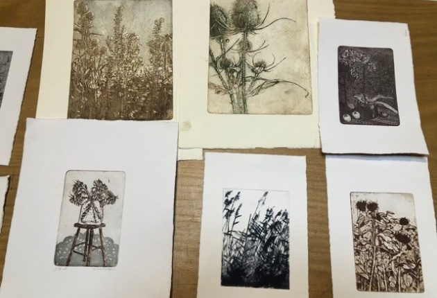 expositie etsen en hoogdruk