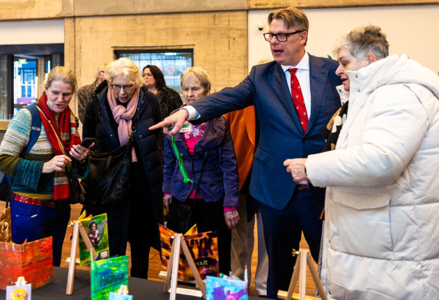 opening tentoonstelling schilder je mee door Ronald Buijt