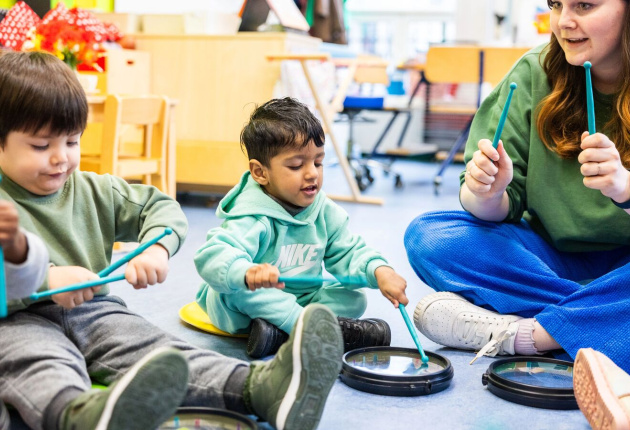 muziek in de voorschool